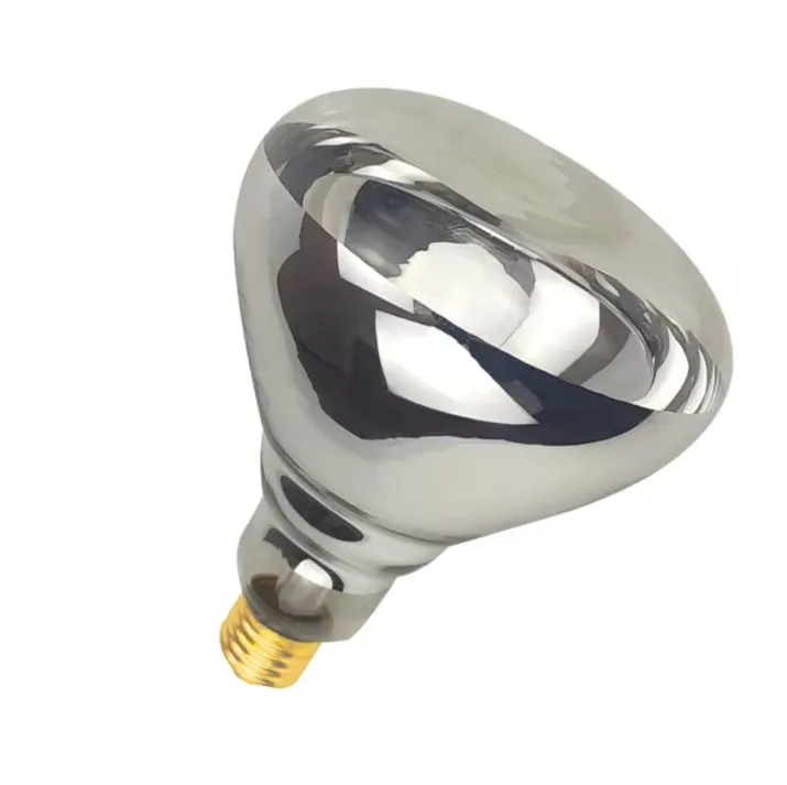 Thick Glass R40 Infrared Lamp Bulb Explosion Proof 100W-250W Glass Heat Lamp for Food Service Chicks Use E26/E27 Base