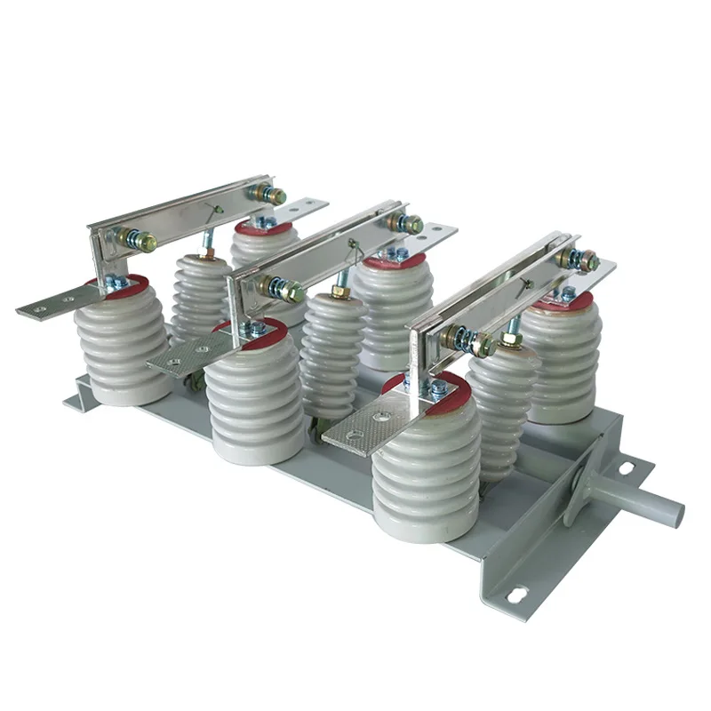 GN19 11KV 12KV Indoor High Voltage Disconnector isolating switch with earth switch