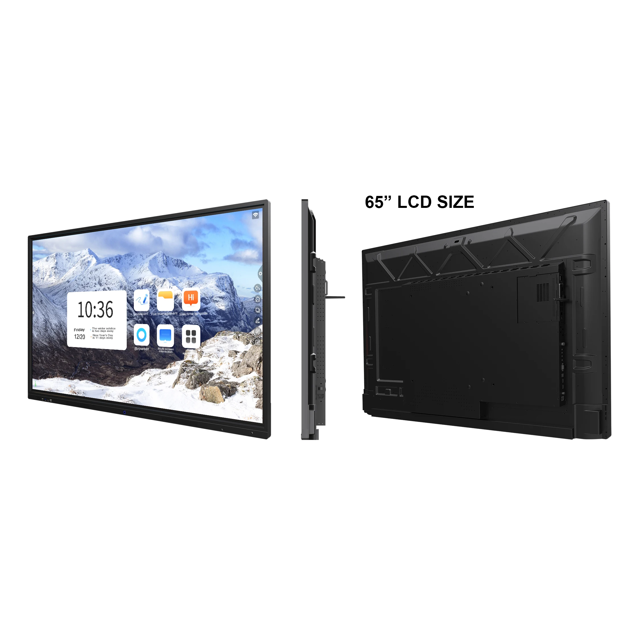 Mainboard Android 12 motherboard interactive whiteboard 65inch touch panel television