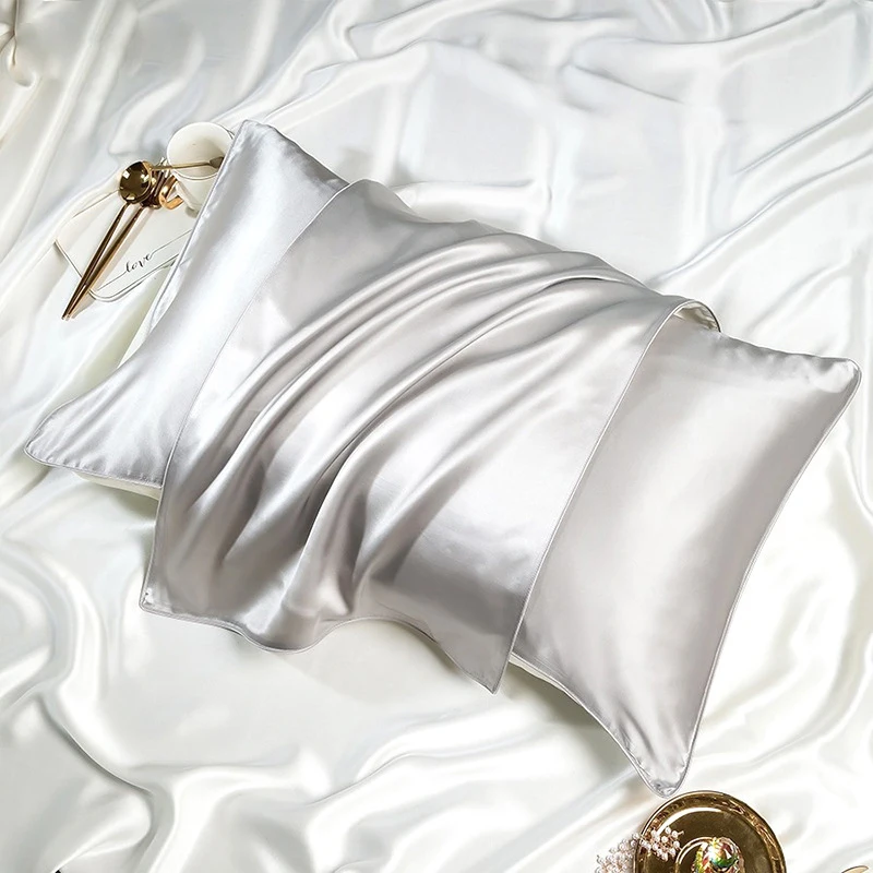 Wholesale Bedding Luxury Satin Silk Pillowcase for Hair and Skin Silk Pillow Cover