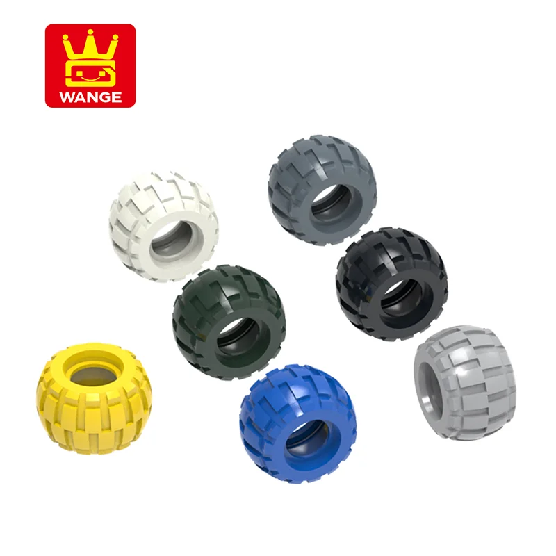 Wange 61481W DIY Подарочная коробка для детских игрушек большой колесной ступицы шины строительный блок Moc ABS пластиковые аксессуары совместимы с кирпичом