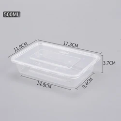 Wholesale 100% biodegradable takeaway tableware 500ml square disposable bento lunch boxes
