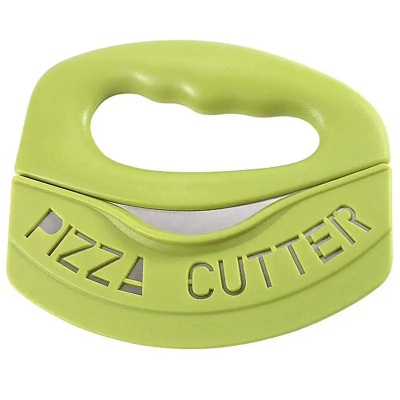 Stainless Steel Pizza Cutter With Protective Cover Pizza Knife