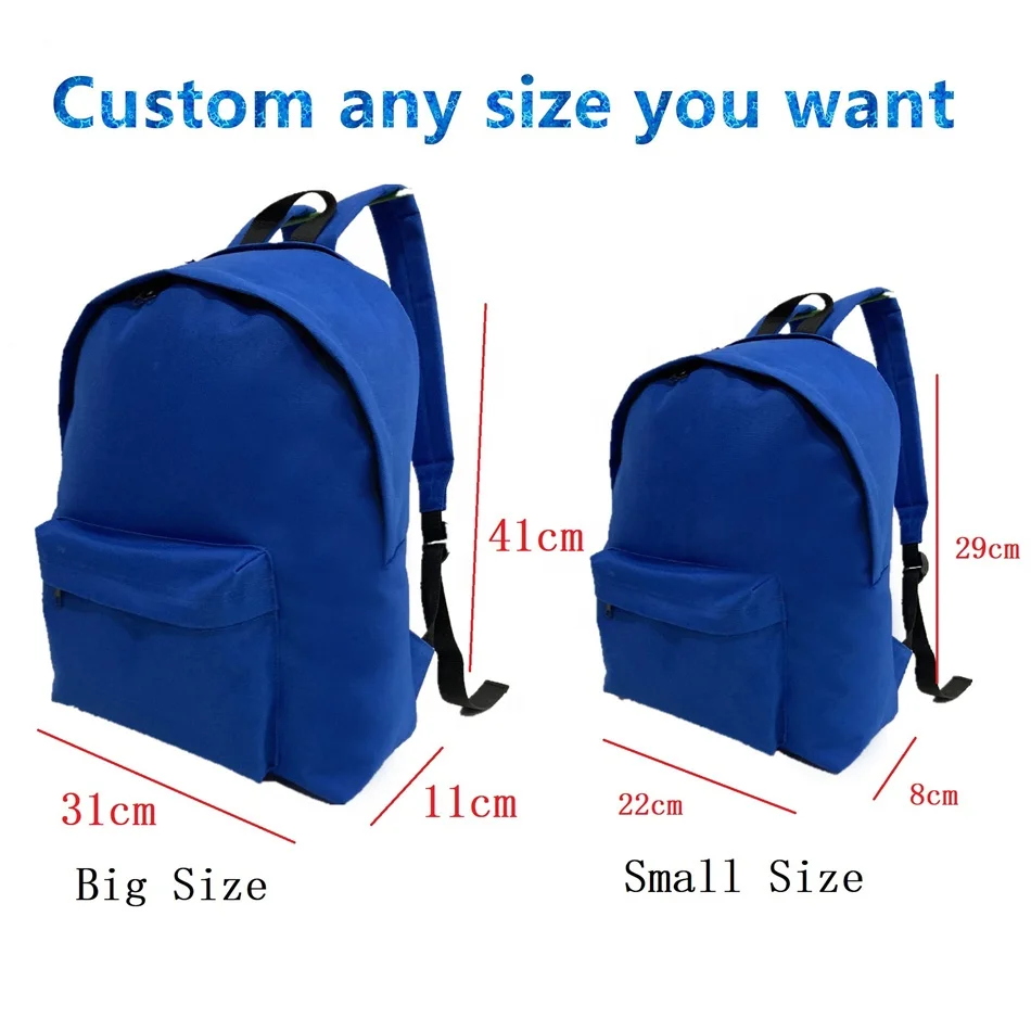 China Factory Direct Sale Kids Back Pack Schoolbags Children School Suppliers Polyester School Bag with Top Pocket