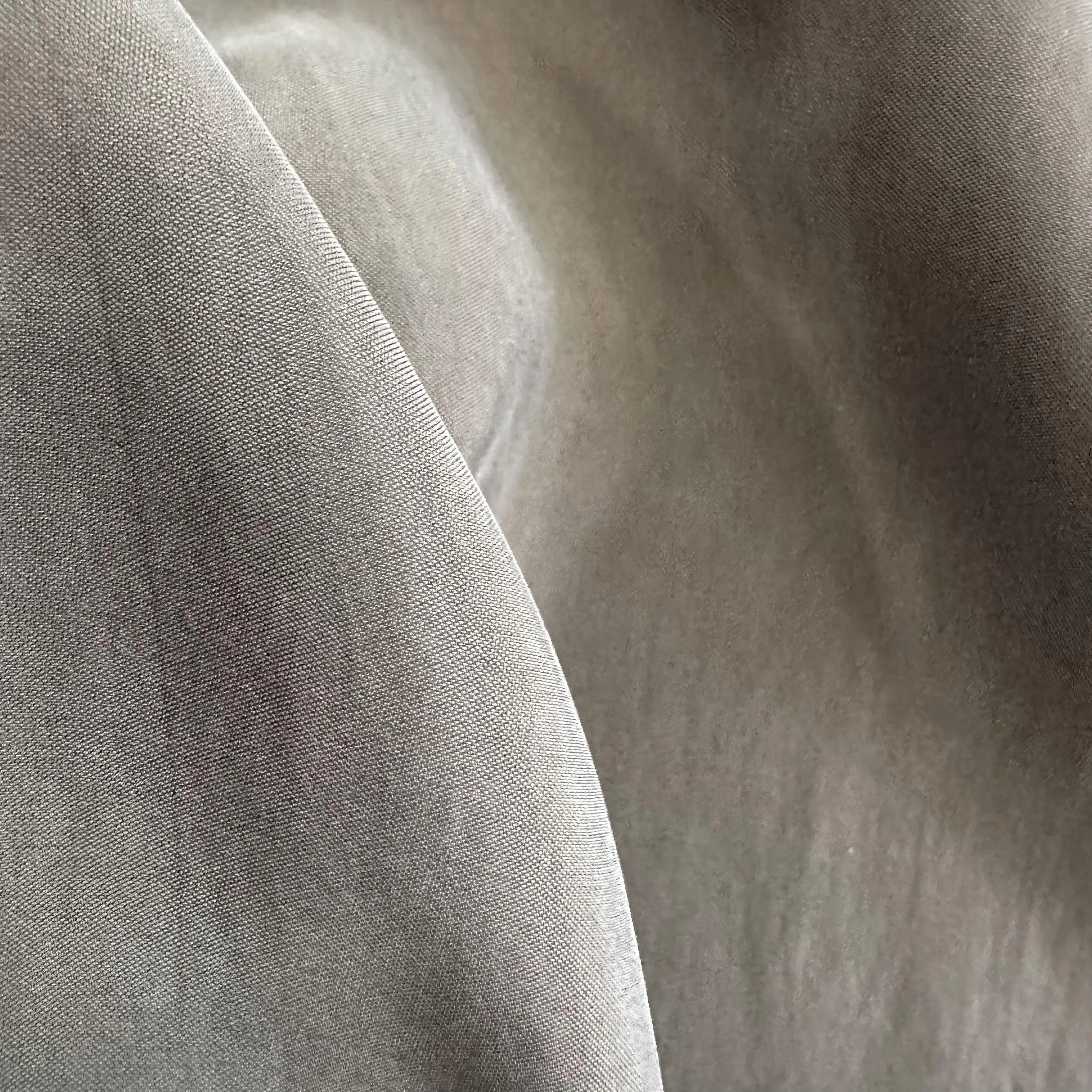 Пользовательские услуги 100% Cupro однотонная ткань ширина 53/54