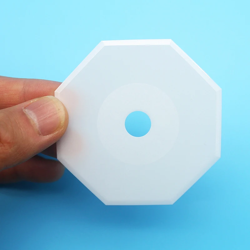 Оптовая продажа, высококачественные циркониевые Восьмиугольные лезвия, керамический нож для резки ткани