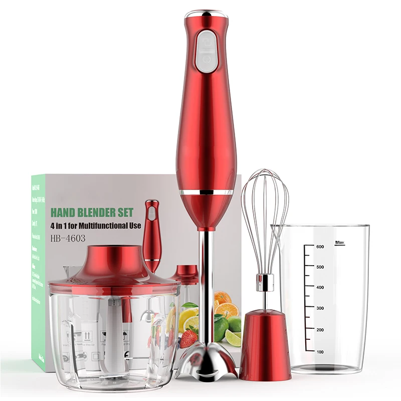 Multifunctional  Electric 3 In 1 Multi-Purpose hand blender parts Fruit hand Stick Blender