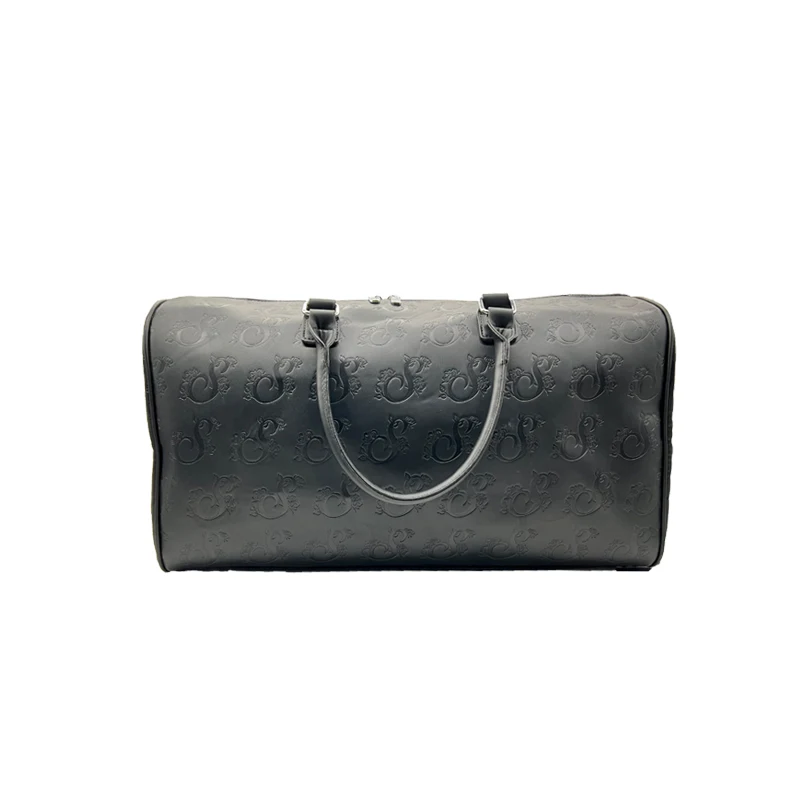 China Manufacturer Custom Luxury Quality Women Leather Tote Bag Purse Duffle Bag  Leather shoulder travel With Logo