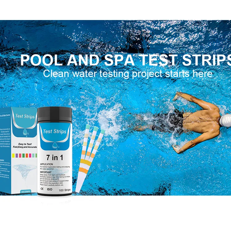 7 parameters Test for water, pool, spa, aquarium factory drinking water test kit