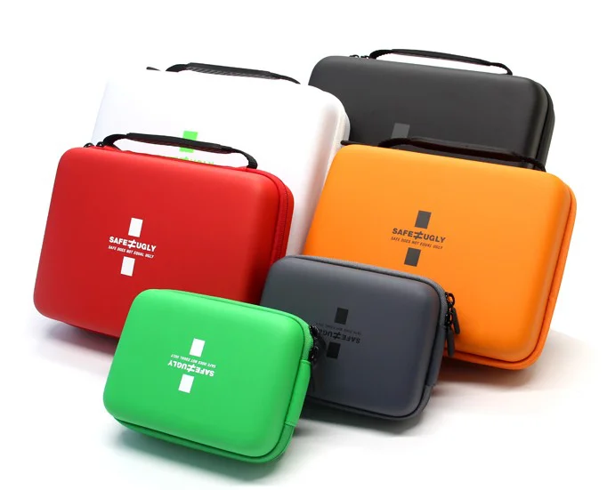 Portable eva zipper pouch bag cases storage with zip lock