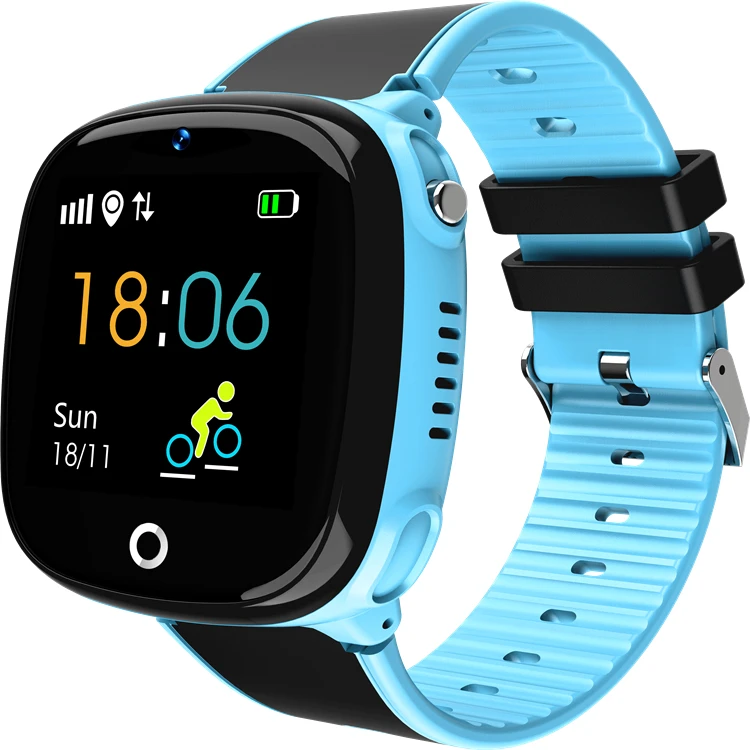 HW11 550 Mah Conversationscamera Children Hd Touch Ips Waterproof  Gps Smart Watch Sim Card Built Kids Smart Watch With Sim Card