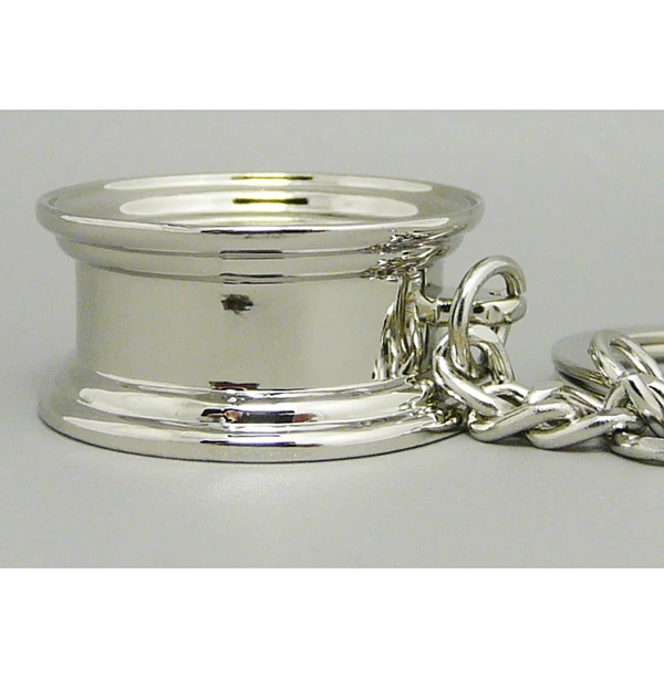 Novelty Wheel Rim Keychain  Creative Car Auto Metal Mini Parts Tyre Key Chain