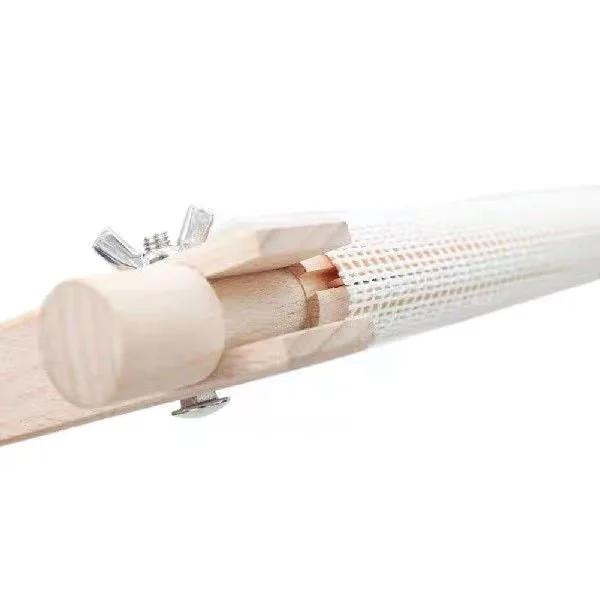 Portable Simple Cross-Stitch Sewing Kit Small Square Wooden Embroidery Frame With Shed Shelf Home Embroidery Tools for Knitting