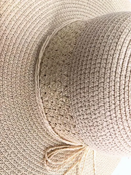 Floppy Straw Hat Large Brim Sun Hat Women Summer Beach Cap Big Foldable Fedora Hats For women Girls