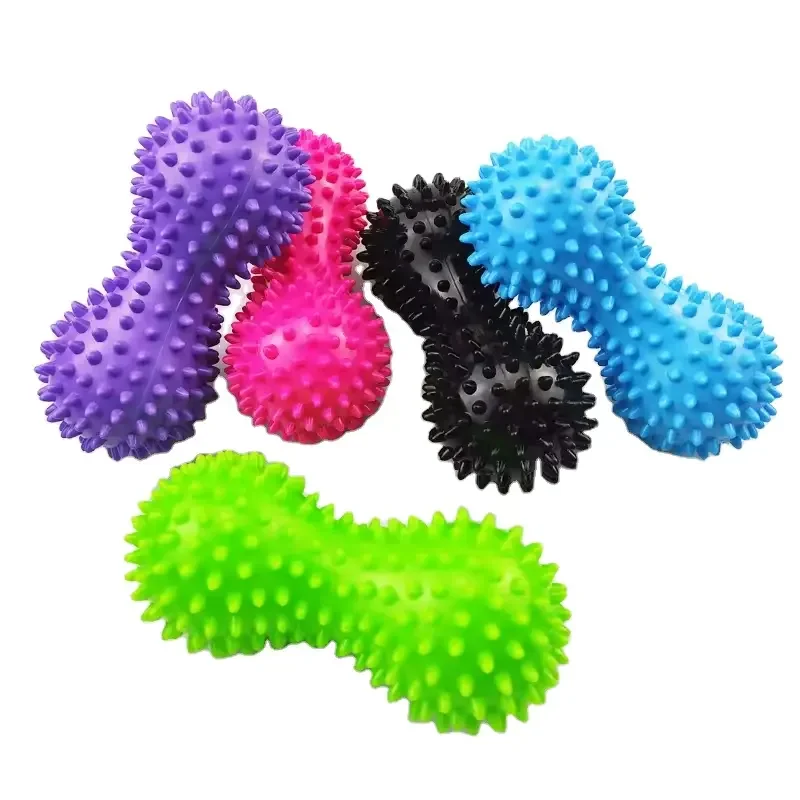Deep Tissue Back Foot Massage Plantar Fasciitis Point Muscle Therapy Peanut Shape Acupoint Stimulation Massage Ball