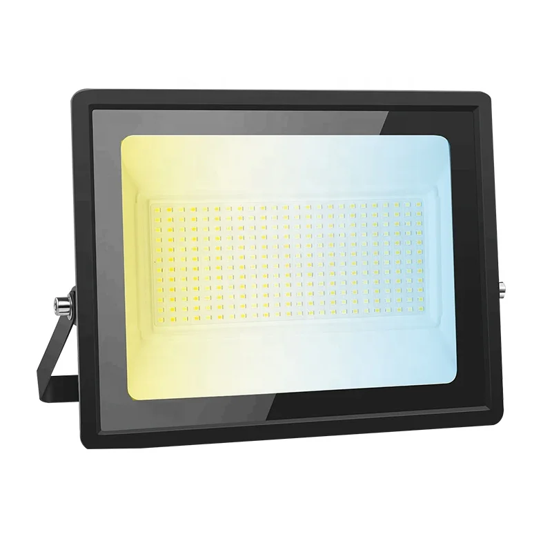 Vertak New Stadium Basketball Court Dial code CCT LED Floodlight 10W-200W Spotlight with IP65 Rating and Reflector