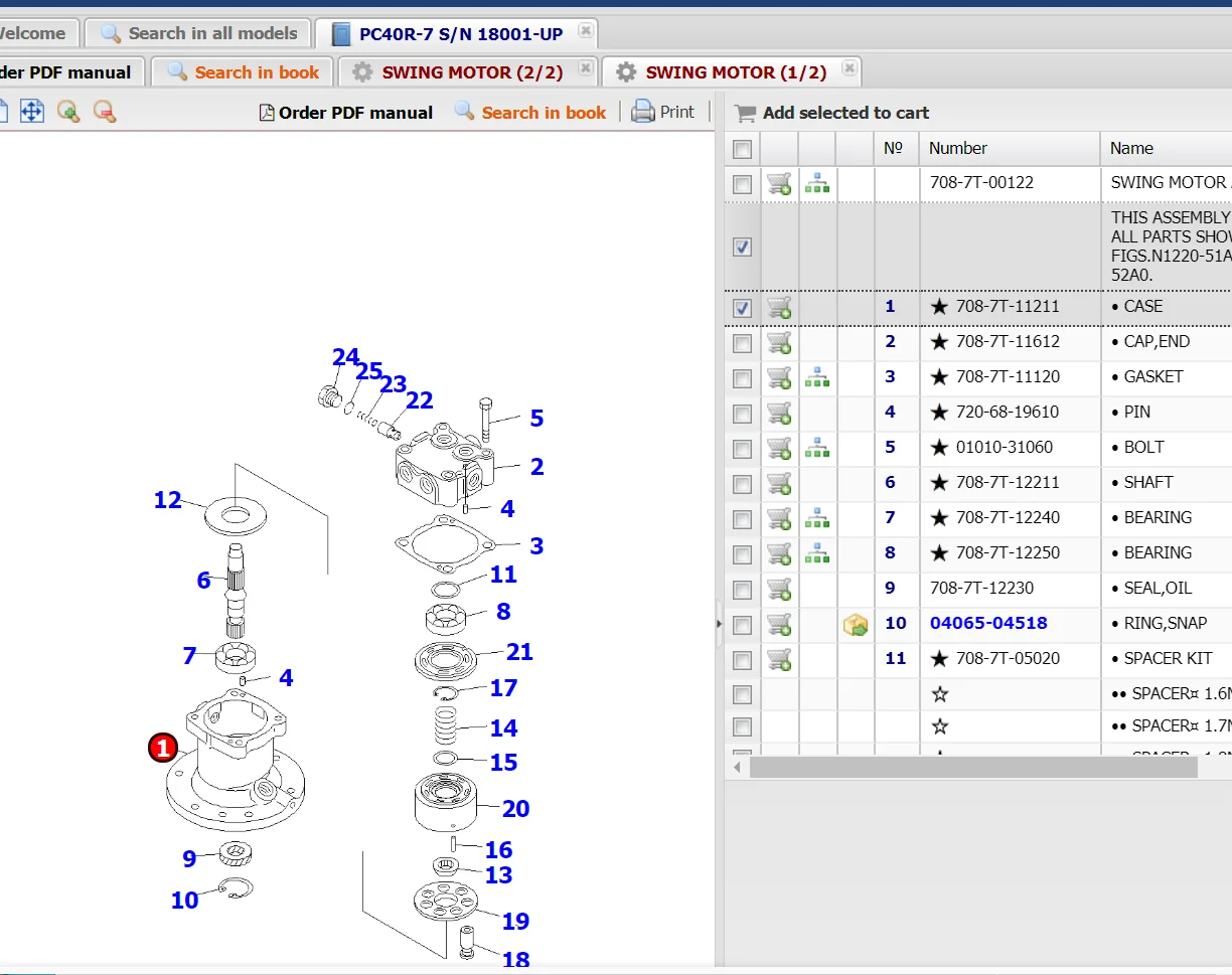 MINWEE  A8VO107 123-2229 325B 325BL  hydraulic pump for Caterpillar Pump Assembly And Repair Kits 126-2073