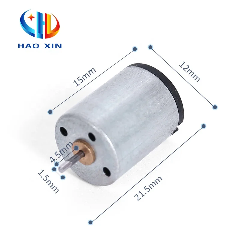 Household appliances mini R1215 carbon brush magnet micro small electric dc motor