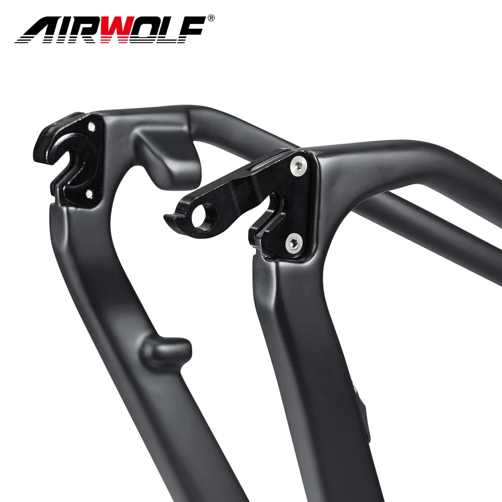  AIRWOLF Hardtail приятный на вид 135/142 мм Мост MTB рама 29ER горный углеродный руль для велосипеда