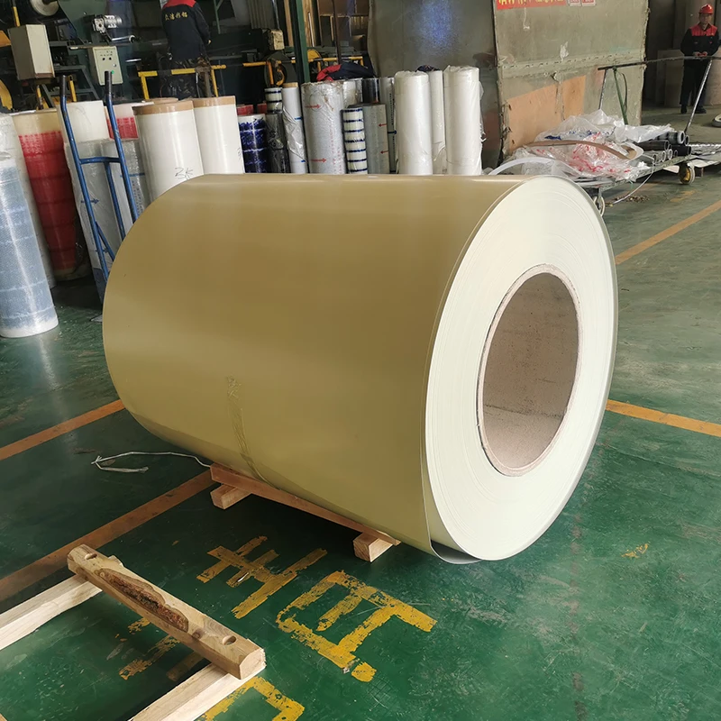 DX51D Color Coated Sheet Zinc Aluminium Coil PPGI PPGL Ral 9002 Color Steel 1.2mm Prepainted Galvanized Steel Coil