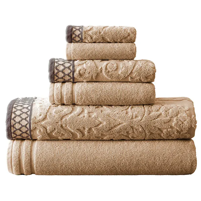 luxury organiic white small spa shower facial bamboo cotton soft bath towels set 100% cotton bathroom wholesale luxury custom