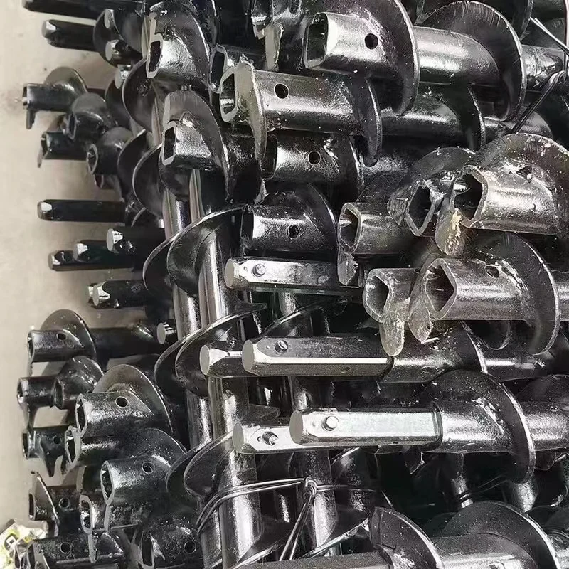 High efficiency Twisted spiral drill rod for coal mining slag extraction water drainage Steel pipe tapered thread drill rod