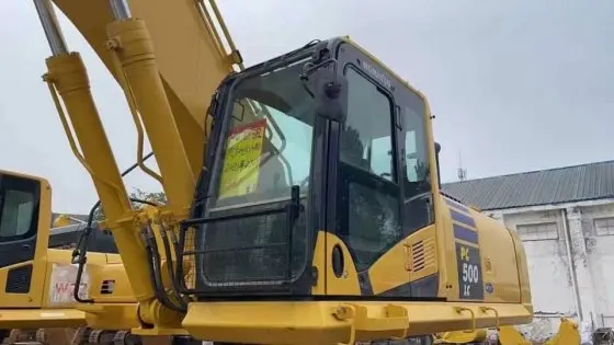 Большой экскаватор komatsu pc500 от популярного бренда б/у 50 55 тонн гидравлический гусеничный ПК 500 долгосрочный партнер pc500lc pc550 pc550lc