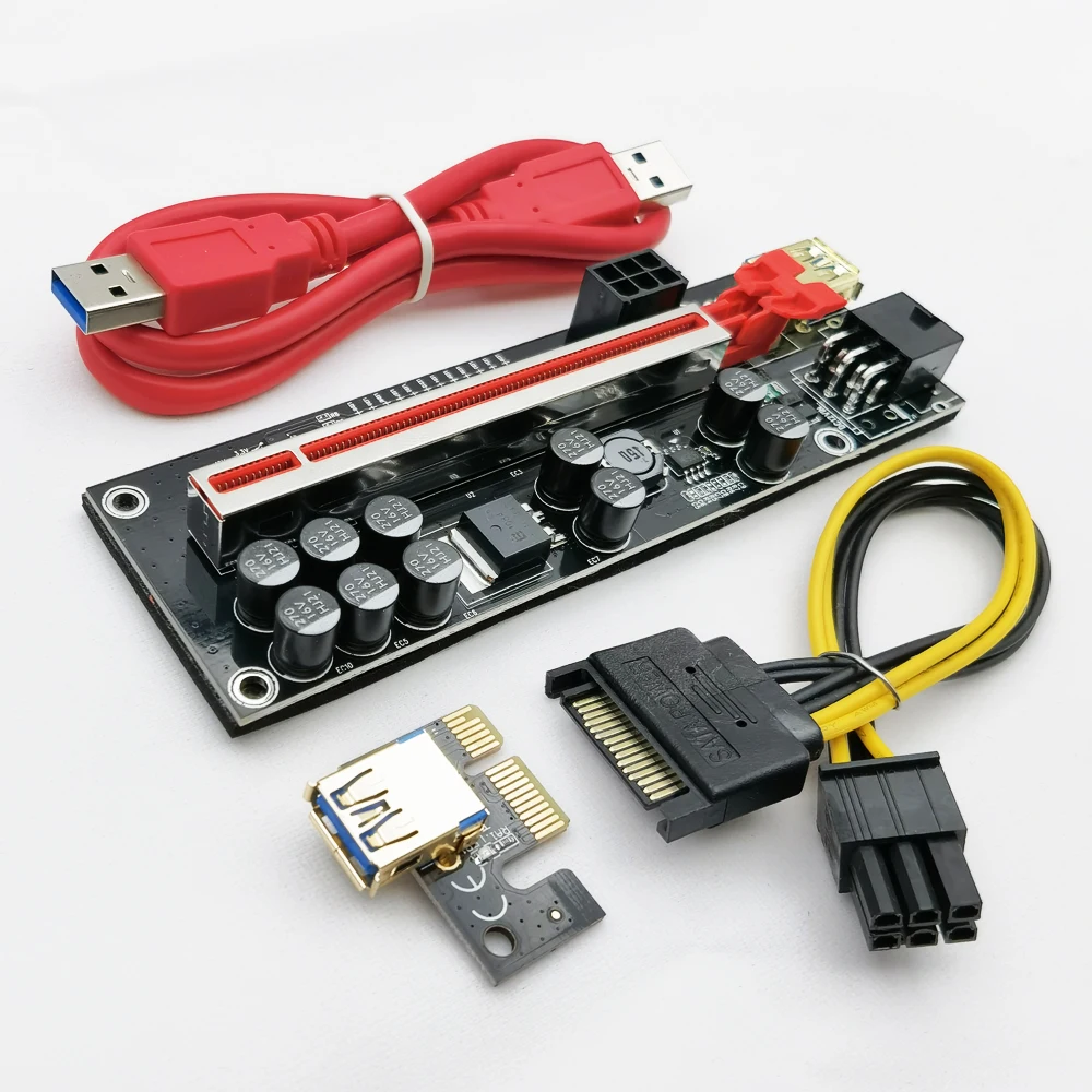 10 постоянной ёмкости, универсальный конденсатор PCI-E PCIE Riser V011-PRO лучше, чем VER 009S 009C 010X 010S 011 PRO PLUS
