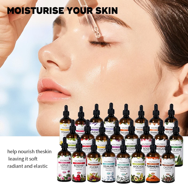 Private Label 24 kinds flavors 100% Pure Organic Essential Oil  Body oil Long Lasting Fragrance Wholesale lavender essential oil