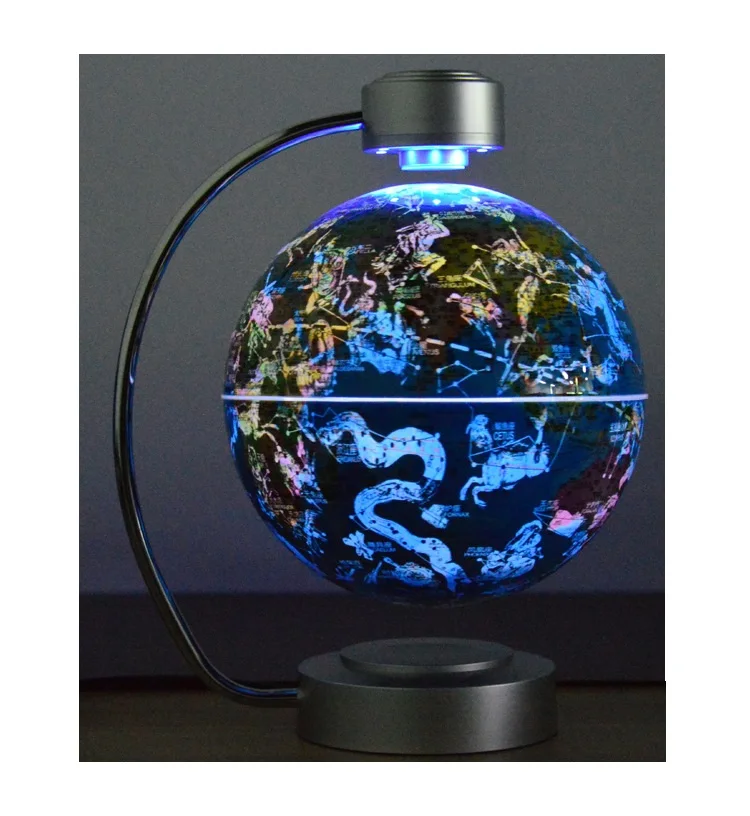 Magic World Floating Magnetic Levitation Ball Flotation Rotating Globe Planet Constellation Floating