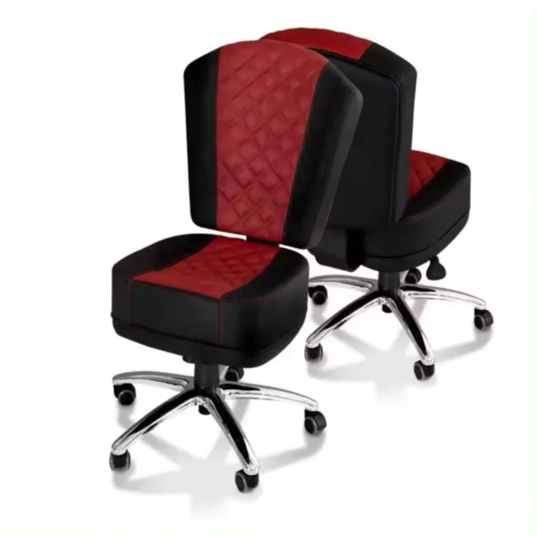 Casino Chair Bar Poker Gaming Gambling Luxury Bar Stool Adjustable Height Soft Cushions Swivel Casino Chair