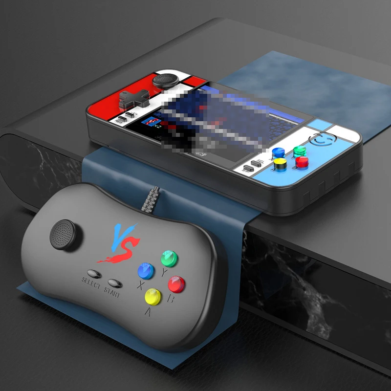 D41 Portable Game Console With Power Bank 8000Mah Capacity Multi-function handheld Retro Game Console Support 2 Players