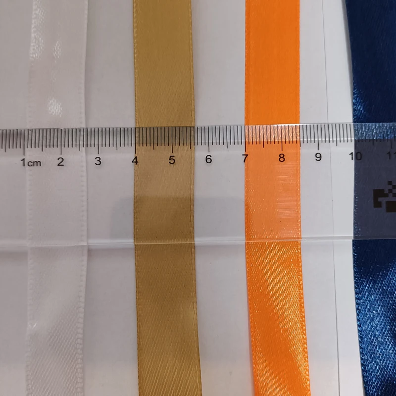 New Wholesale Satin Grosgrain Ribbon Tape With Barbs String Woven Fabric for Shopping Bag Book Gift Hang Handle