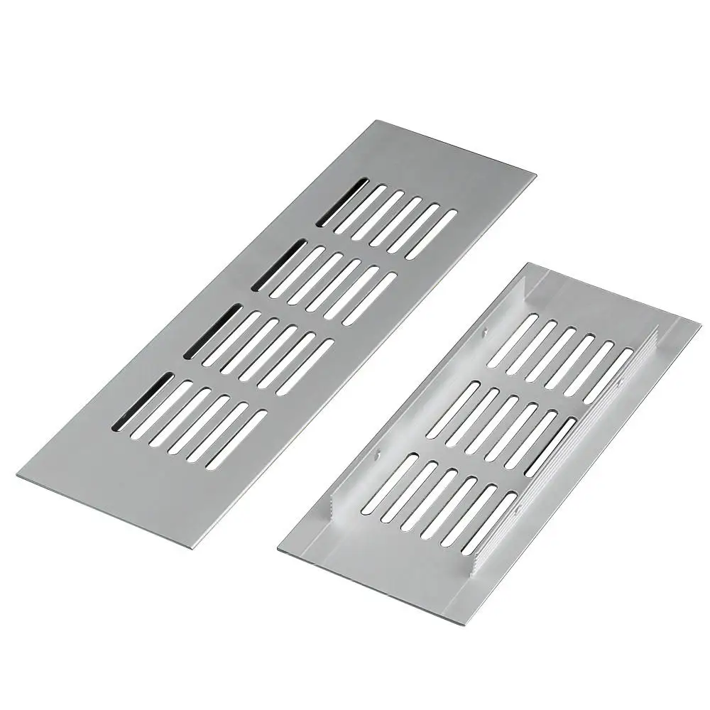 Aluminium Air Ventilation Grill for Wardrobe Cabinet Closet Rectangle Air Vent Cover