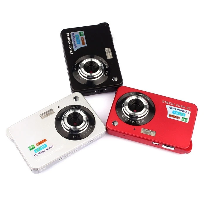 CCD01 Mini Digital Camera 2.7 Inch FHD Compact Cameras for Photography 8X Zoom Pocket Suitable Novices