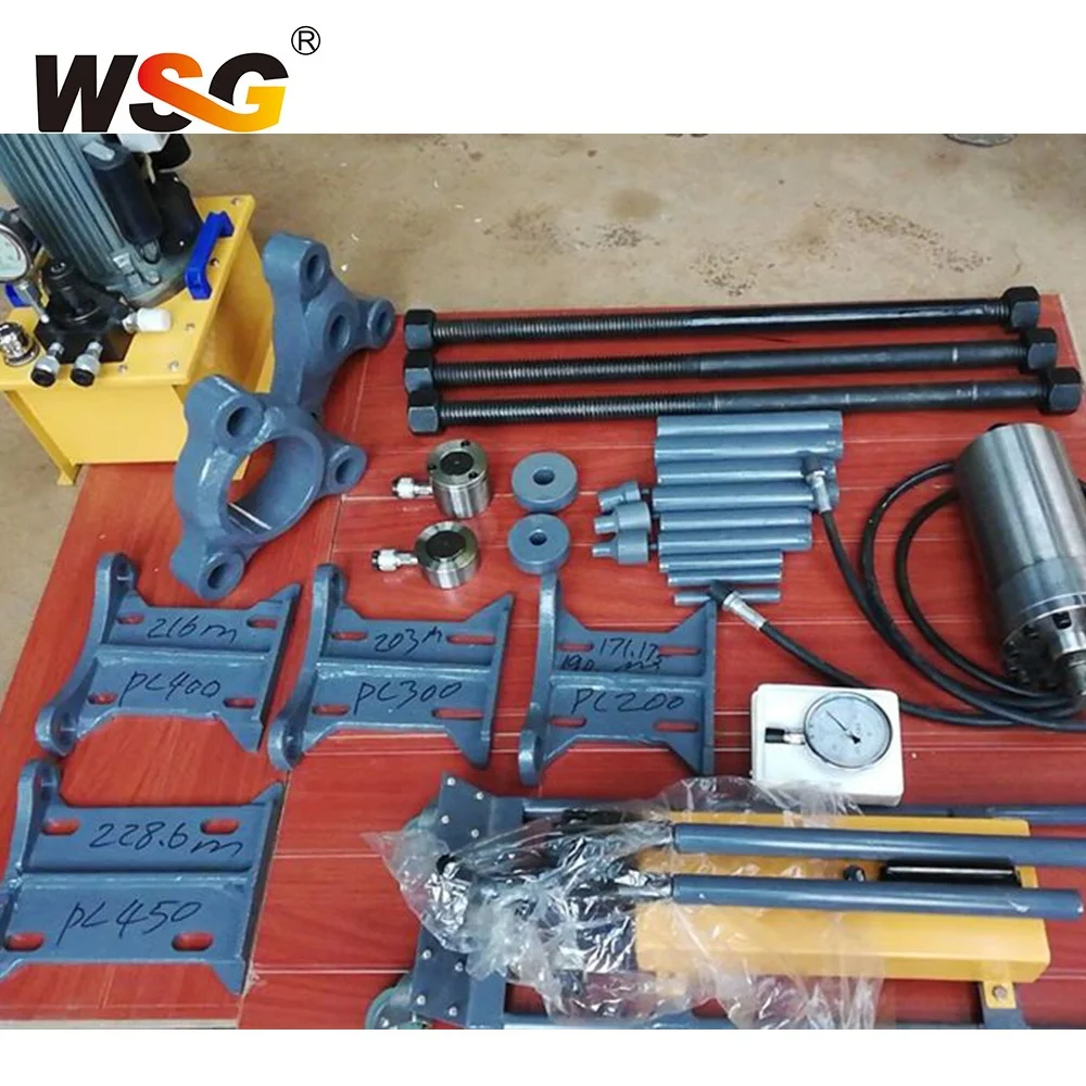 100/150/200 Ton Hydraulic track link pin press portable press link machine