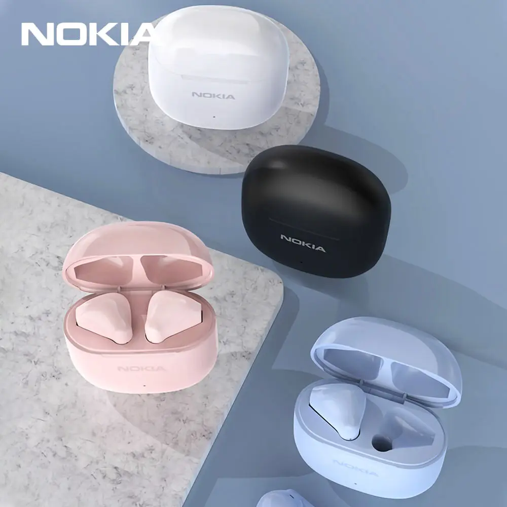 Nokia e3103 пользовательские наушники-вкладыши tws с airbuds bt5.1 Беспроводные наушники высокой точностью сверхмощные для прослушивания музыки сенсорным управлением микрофоном низкая латентность