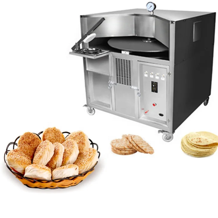Высокоэффективная газовая горелка печь для хлеба вращающаяся roti chapati выпечки