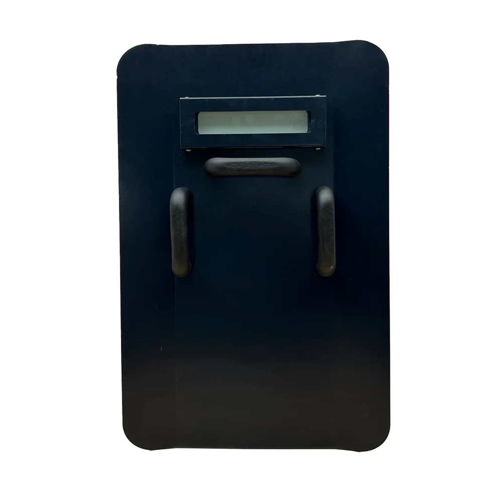 Custom Wholesale Gear Black Law Enforcement High Strength Protection Safety Full Tactical Protective Shield against shooting