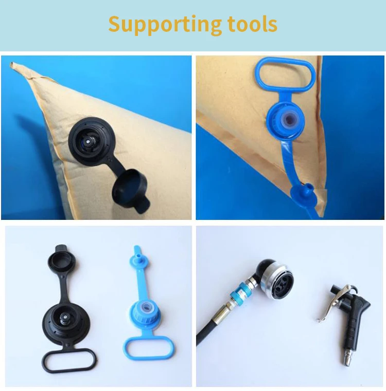 Packing Material Kraft Paper PP Woven Recyclable Air Packing Dunnage Air Bag