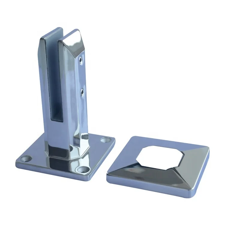 EKOO casting made stainless steel deck mount frameless glass balustrade spigot 12mm glass