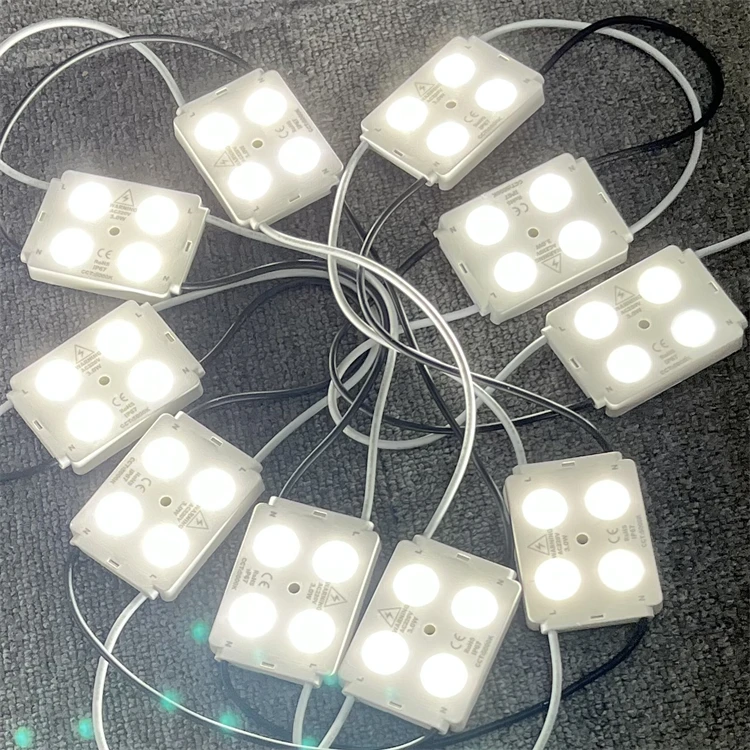 170 beam angle AC 110V 220V High Power 3w SMD 4LED IP67 Led Injection Module for outdoor decoration light box