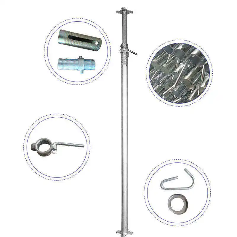 Опорная опора для строительных лесов сверхпрочная оцинкованная сталь