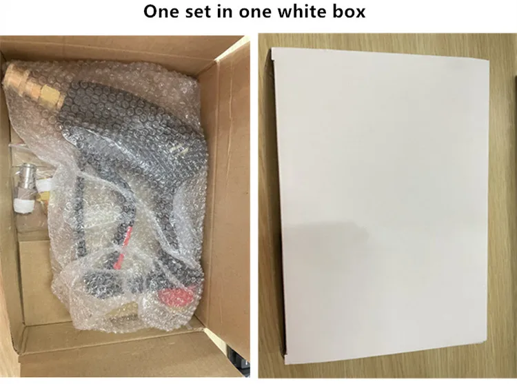 Shan Dun 1/4 Quick Socket Pressure Washer spray trigger Gun with Swivel Short Power Washer Gun with 3/8 Quick Connector 5000 PSI