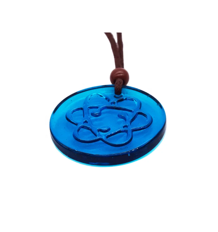 Authenticity Cards Authentication Negative Ion Pendant Radiation Necklace Protection Sun Colorful Quantum Pendants