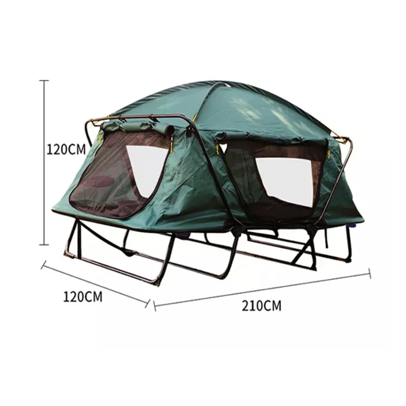 Acome Folding Double Decker Off The Ground Tent Waterproof Camping Bed Tent