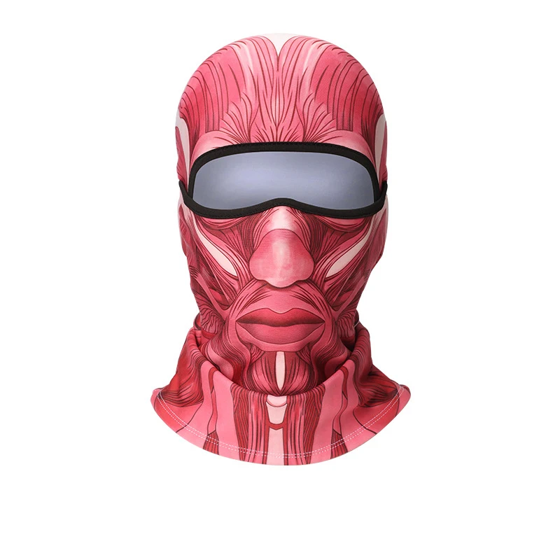 
Halloween Polar Fleece Personal Protection Balaclava Windproof Breathable Cold Protection Full Coverage protect 