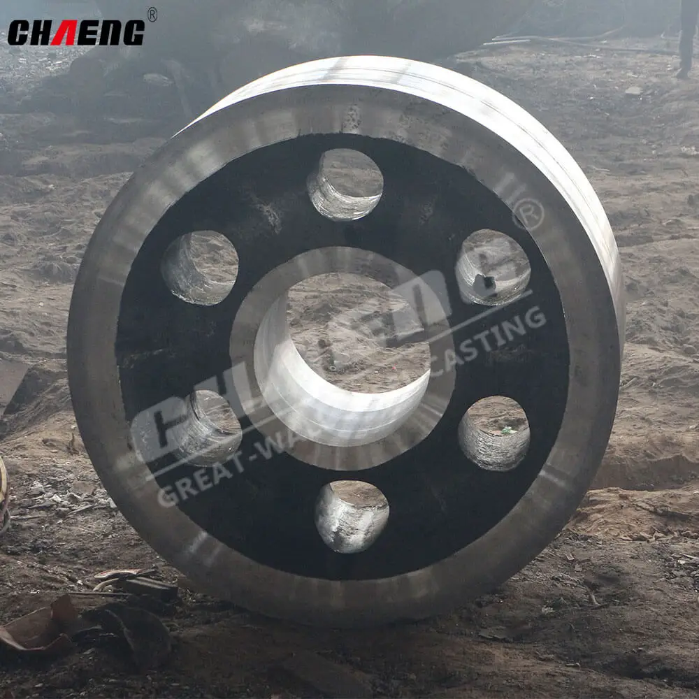 Rotary dryer support roller