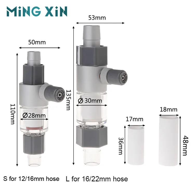 
CO2 atomizer outside the fish tank (for 16/22 hose) M2 external carbon dioxide refiner 