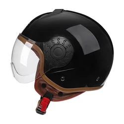 RNG/750 High Quality Classic Retro German Motorrad Helm Cool Half Face Casque For Men Electric Bike Vintage Helmet